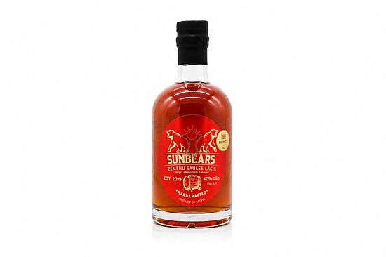 Zemeņu Saules lācis, 500ml